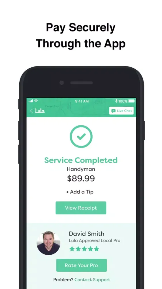 Lula On-Demand Home Services スクリーンショット