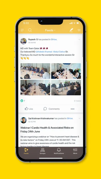 Capturas de pantalla de Bhive Global
