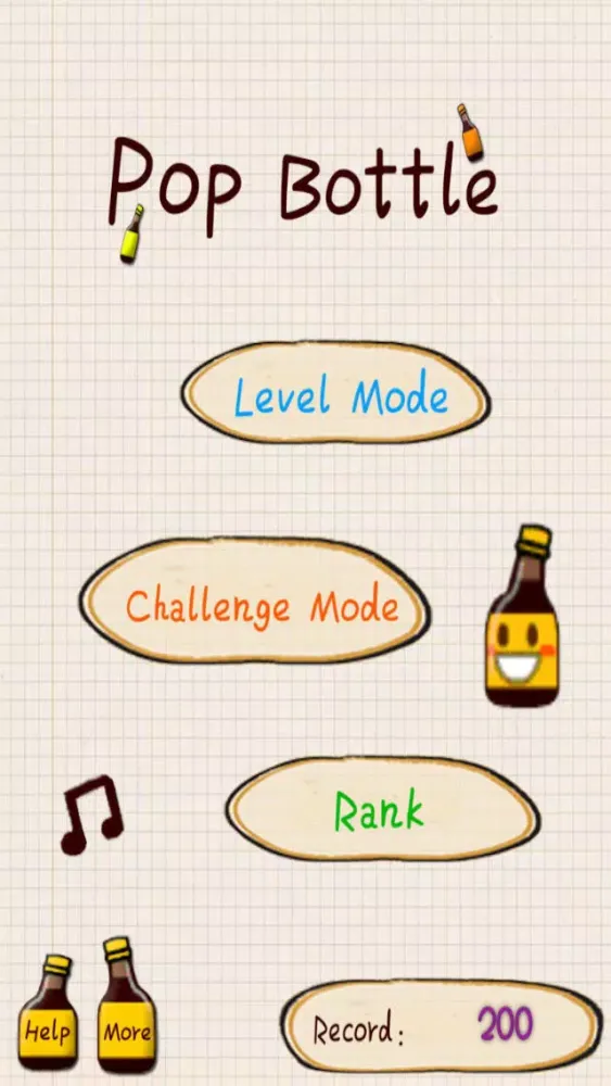 Capturas de tela do Pop Bottle
