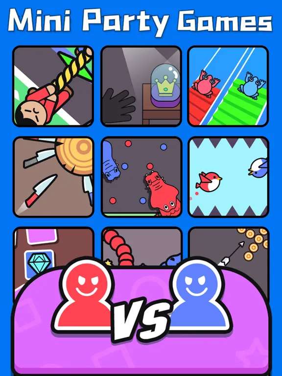 2 Player Games: Battle Time Go iPad  Screenshots
