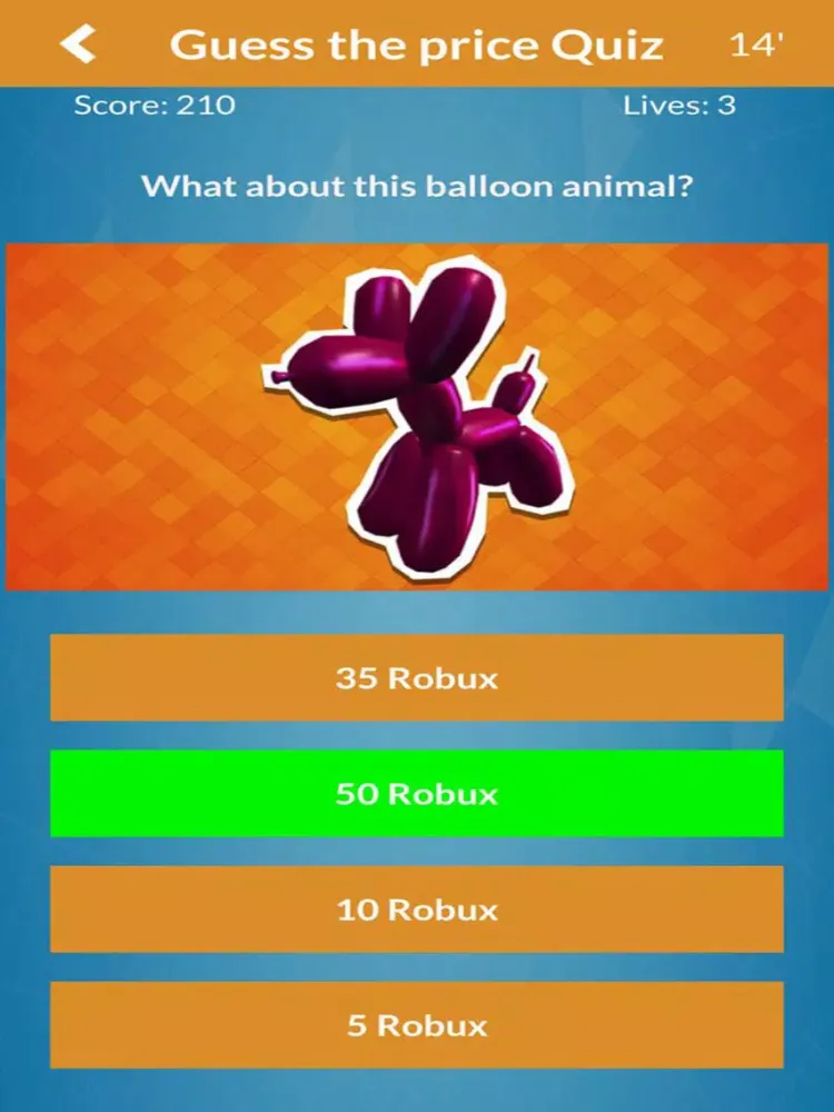 Screenshot di Robux For Roblox RBX Quiz Pro iPad 