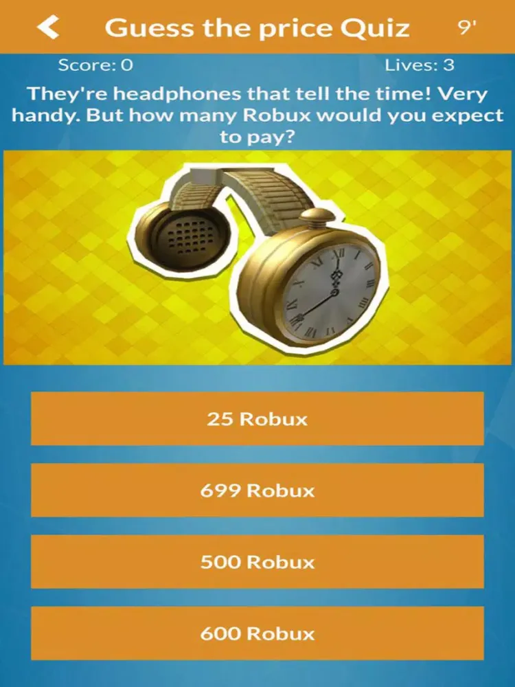 Screenshot di Robux For Roblox RBX Quiz Pro iPad 