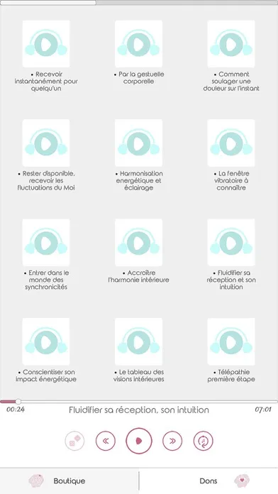 Скриншоты Entraînement Audio Lulumineuse