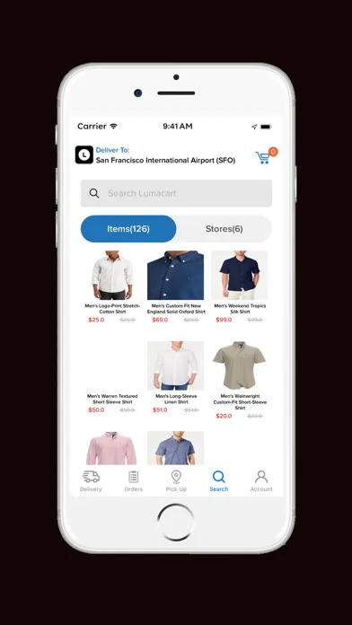 Screenshot di Lumacart - Shopping & delivery