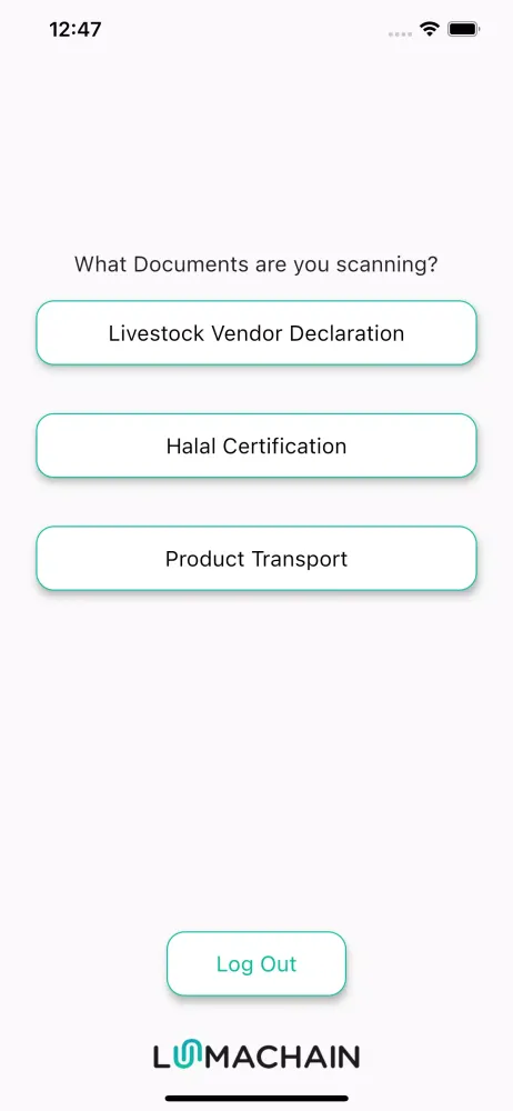Lumachain Paper Trail Screenshots