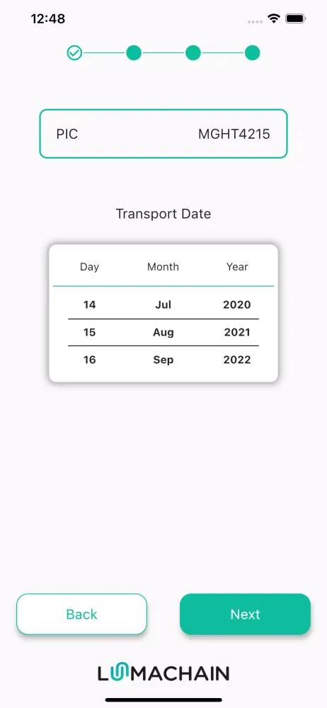 Lumachain Paper Trail Screenshots