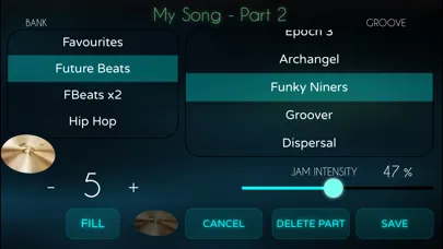 Ảnh chụp màn hình của Future Drummer