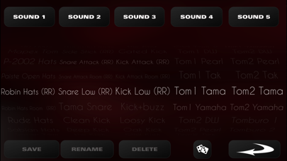 Capturas de pantalla de Rock Drum Machine Lite