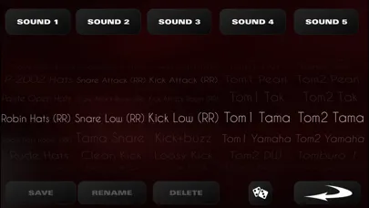 Rock Drum Machine Lite 스크린샷