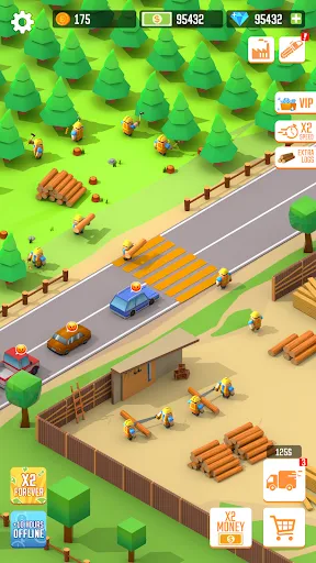 ภาพหน้าจอของ Idle Lumber Empire