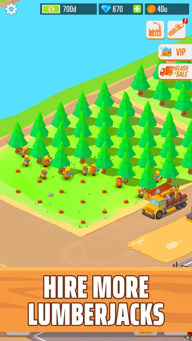 Idle Lumber Empire - Wood Game Screenshots
