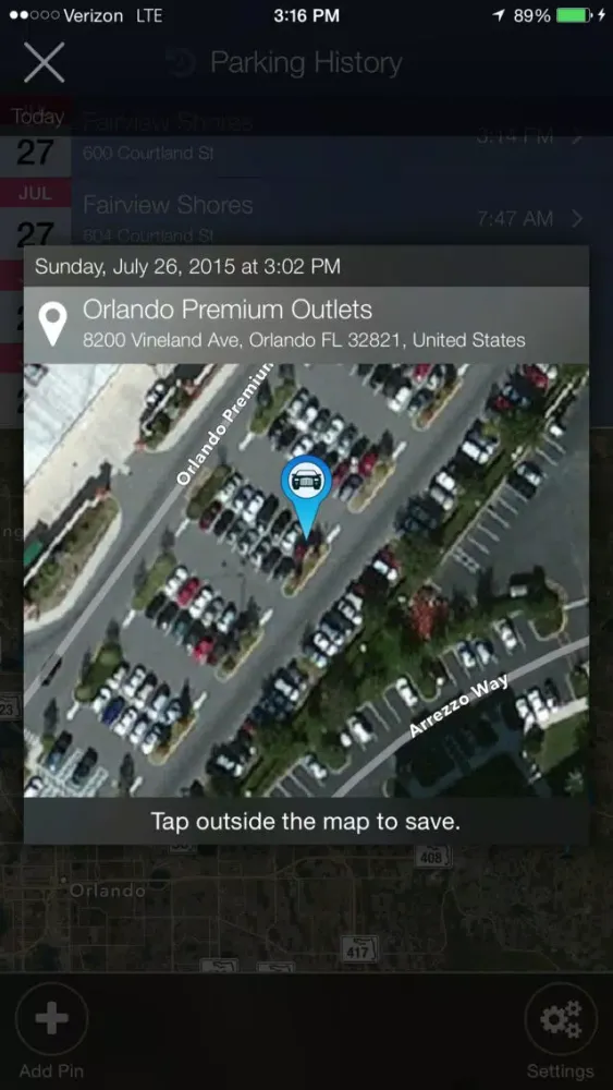 Find My Car - Automated Parking with Augmented Reality Screenshots