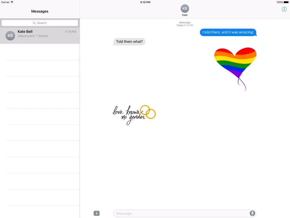 LGBT Pride Pack iPad  سکرین شاٹس