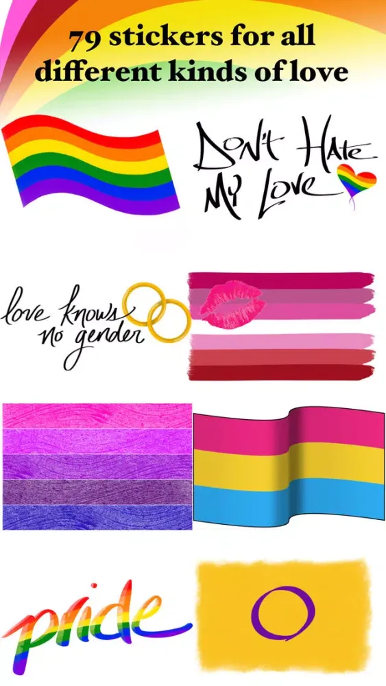 LGBT Pride Pack سکرین شاٹس