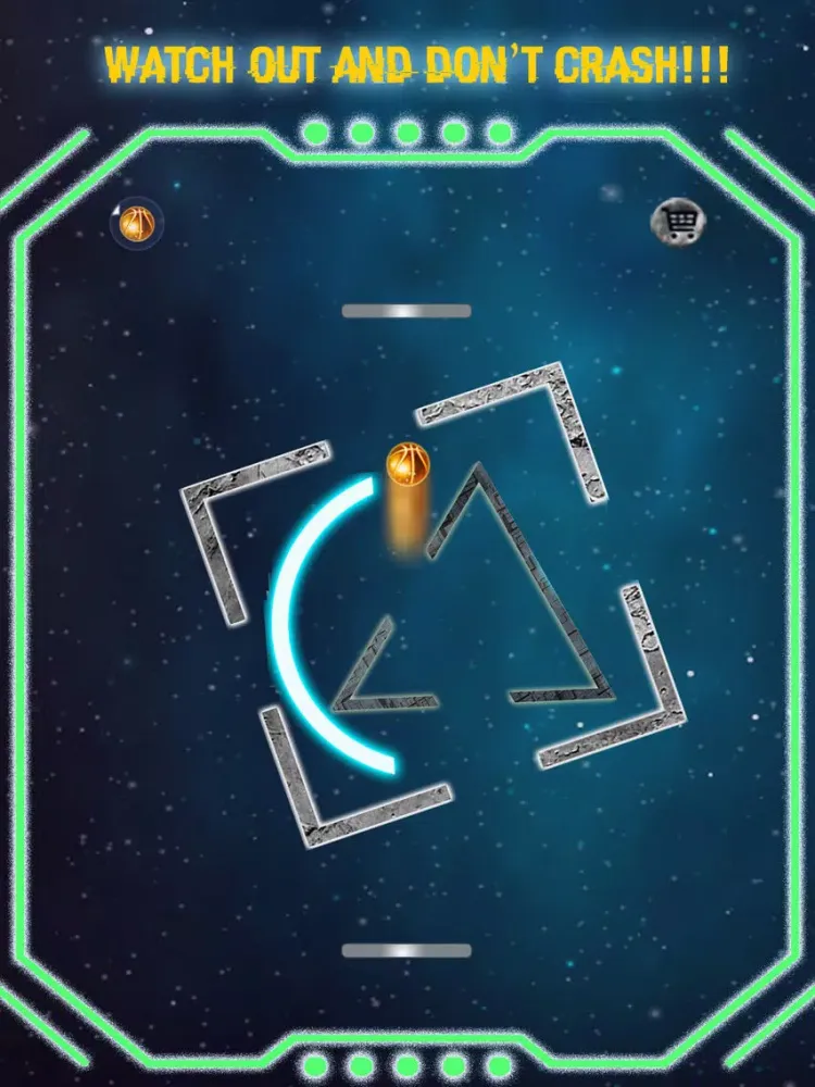 ภาพหน้าจอของ Space Dunk, Racing Tricky Phantom Ball iPad 