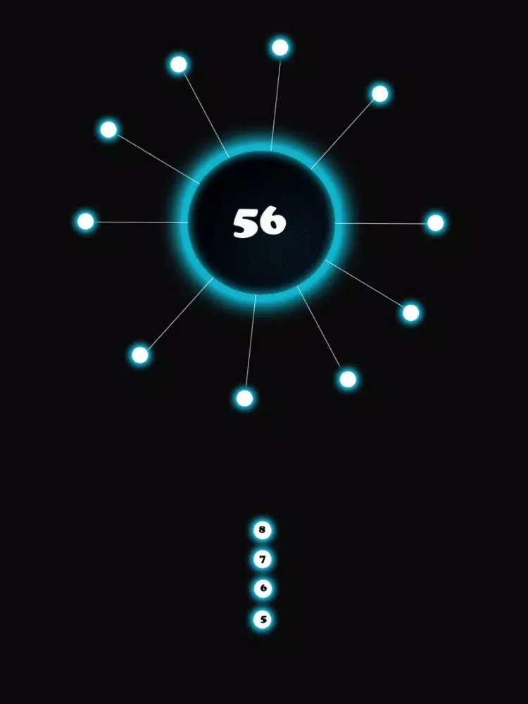 Screenshot di Glow Dart, Fire Hot Dots & Win Co Rival iPad 