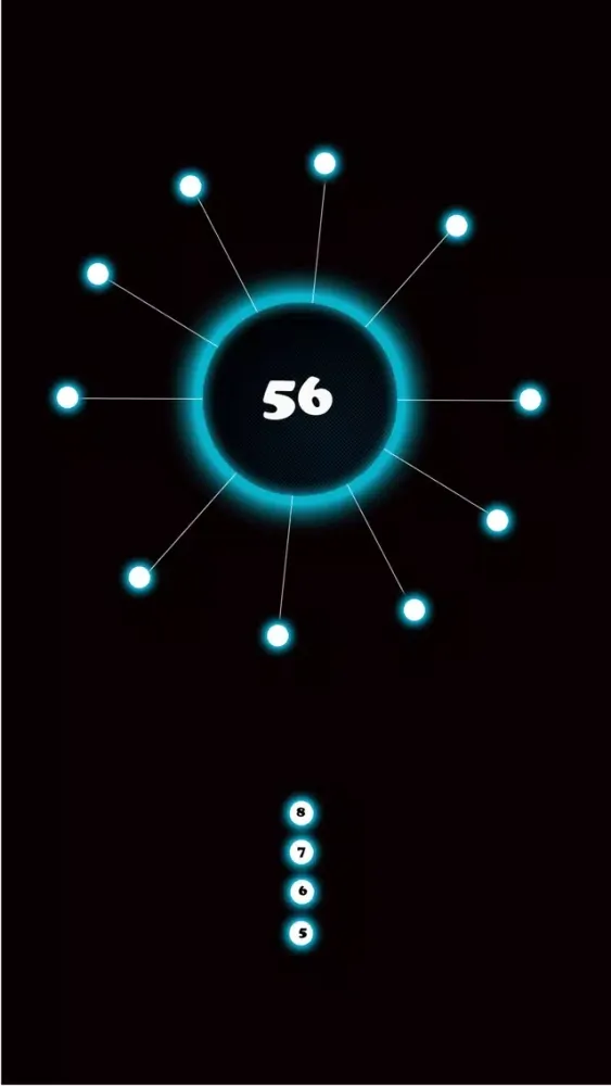 Screenshot di Glow Dart, Fire Hot Dots & Win Co Rival