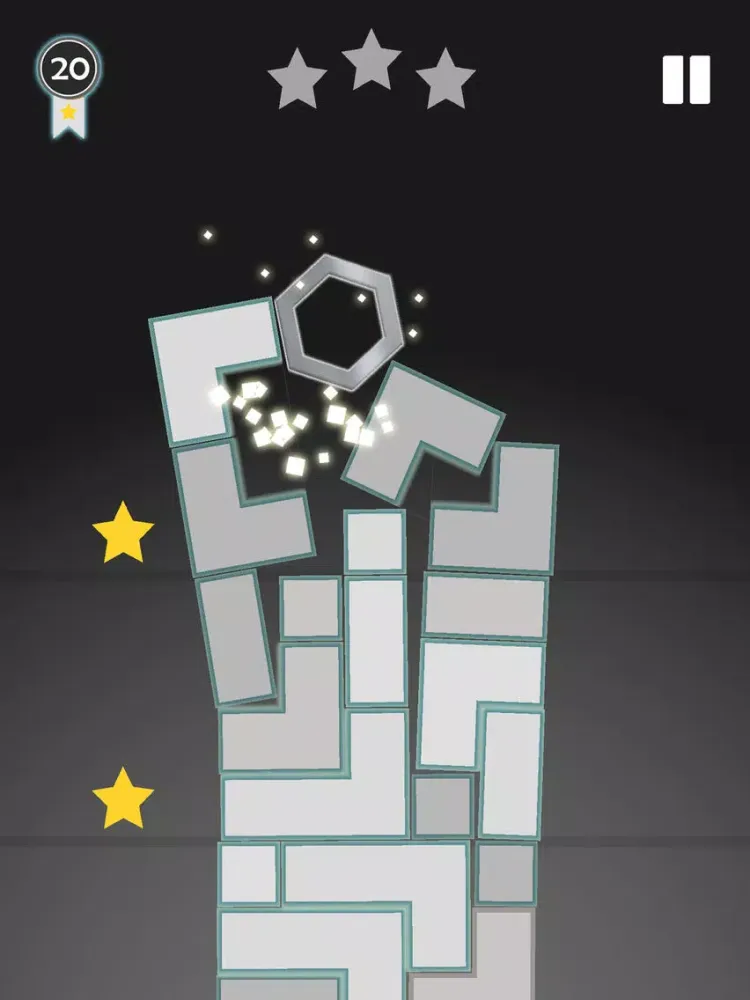 Screenshot di Hex Bump, Rush Flip Mad Brick Game iPad 
