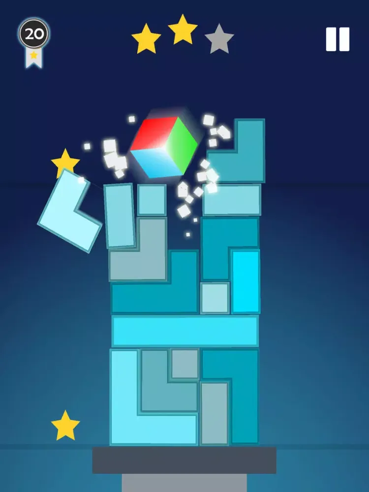 Screenshot di Hex Bump, Rush Flip Mad Brick Game iPad 