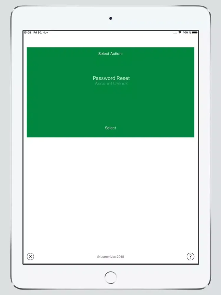 Zrzuty ekranu LV Reset iPad 