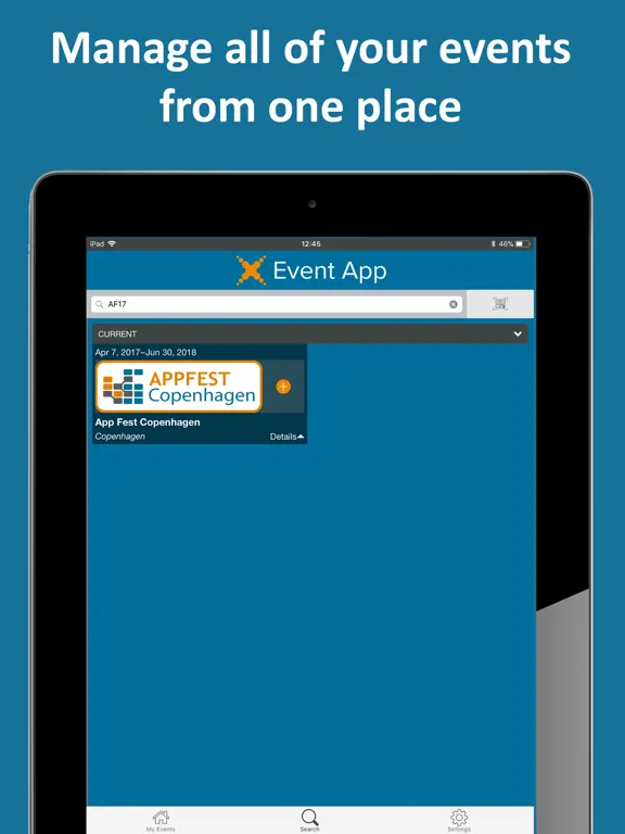 Event App by Lumi iPad  スクリーンショット
