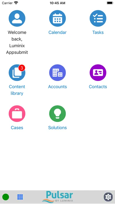 Zrzuty ekranu Pulsar for Salesforce
