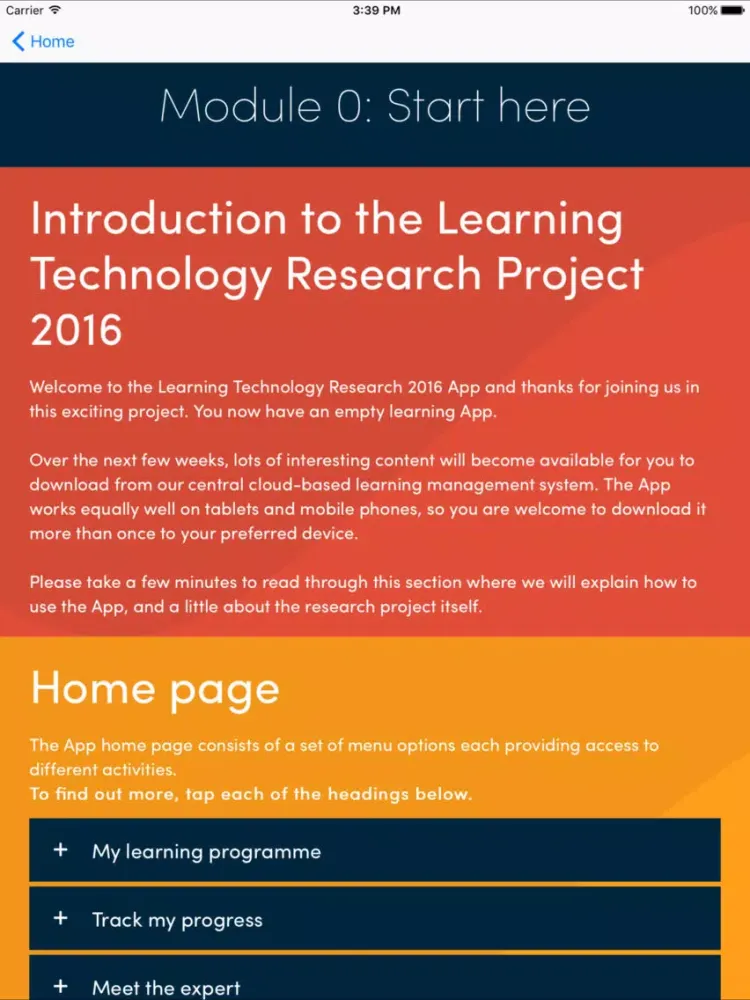 LTR Project iPad  स्क्रीनशॉट