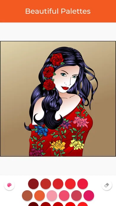 Capturas de tela do Coloring Book Pro Adult Relax