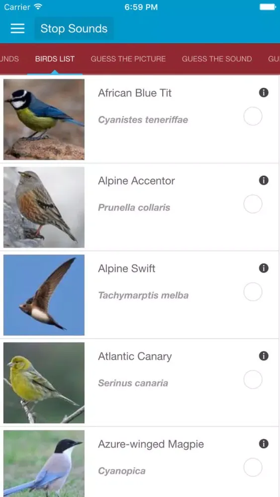 Spanish Birds and Sounds应用截图
