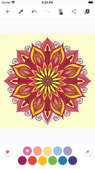 Mandalas Coloring Book Relax應用截圖