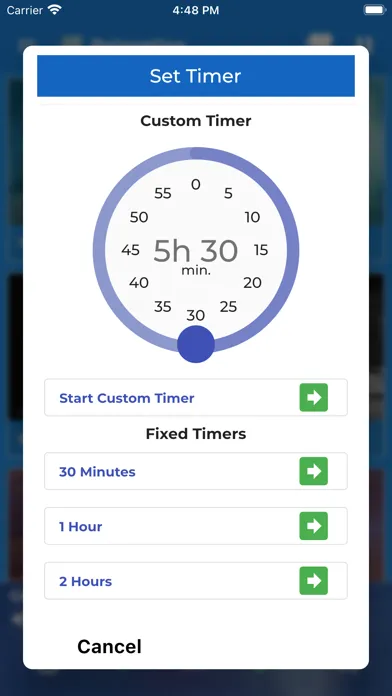 Relaxing Rain Sounds Pro Sleep Screenshots