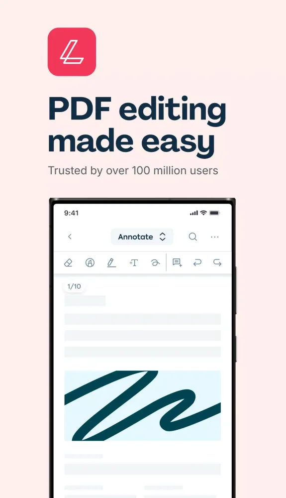 Lumin: View, Edit, Share PDF स्क्रीनशॉट