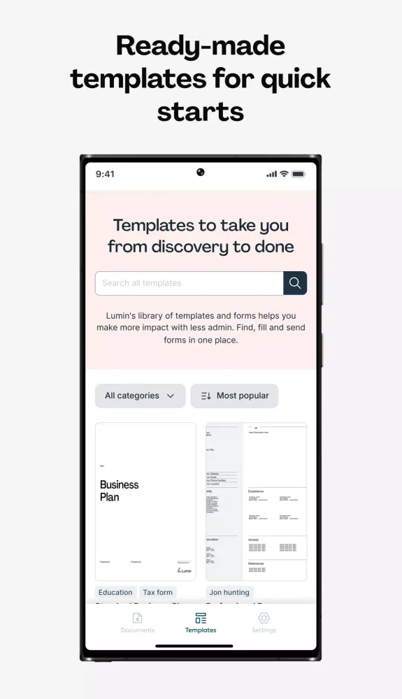 Lumin: View, Edit, Share PDF स्क्रीनशॉट