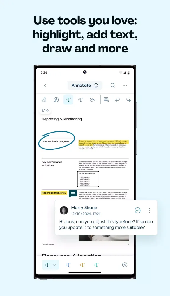 Lumin: View, Edit, Share PDF स्क्रीनशॉट