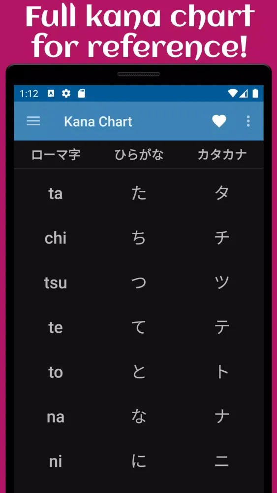 Zrzuty ekranu Kana Trainer
