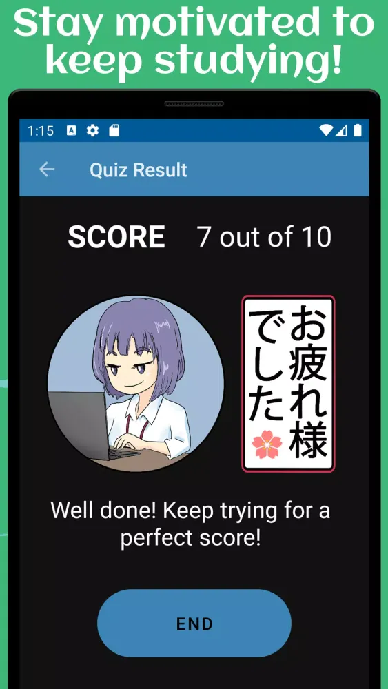Zrzuty ekranu Kana Trainer