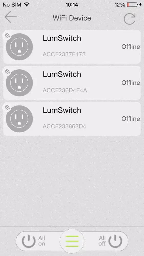 ภาพหน้าจอของ Osca Connect