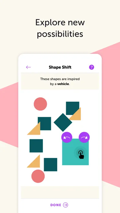 Tangkapan layar Figment by Lumosity