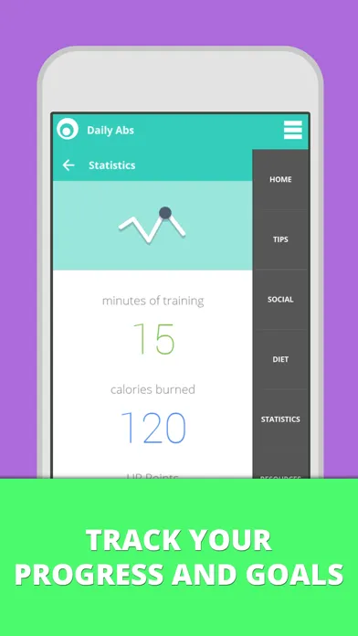 Daily ABS Fitness Workouts 스크린샷