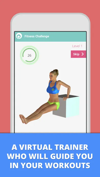 Captures d'écran de Fitness Challenge 30 Days