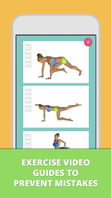Captures d'écran de Fitness Challenge 30 Days