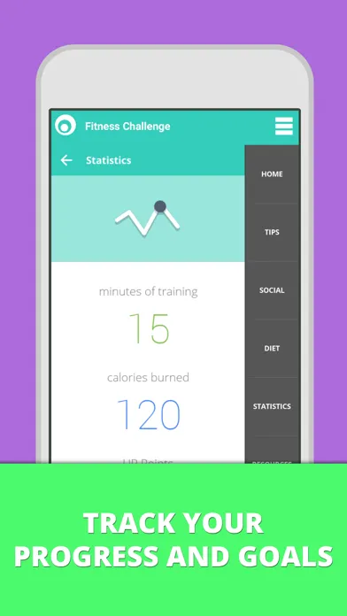 Captures d'écran de Fitness Challenge 30 Days