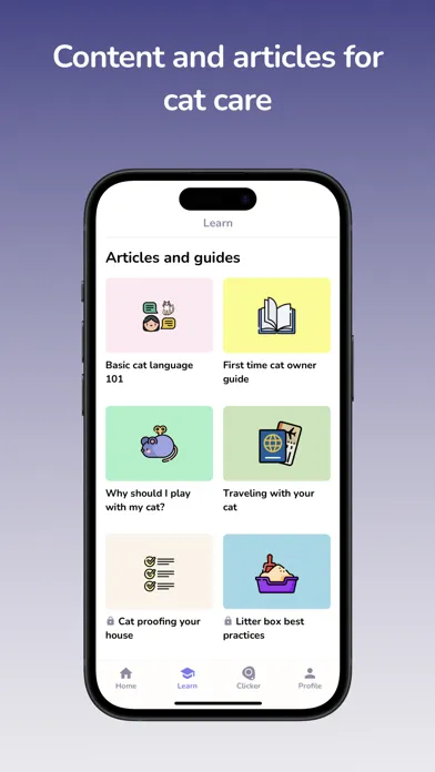Screenshot di Lumsters: Cat Training & Tips