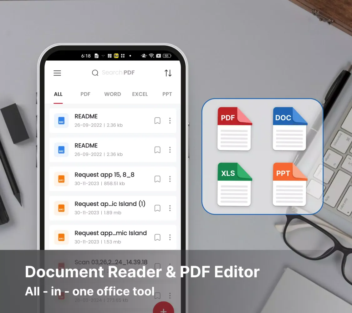 Capturas de pantalla de Document Viewer - PDF Reader