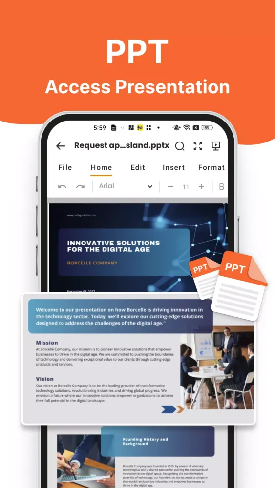 Capturas de pantalla de Document Viewer - PDF Reader