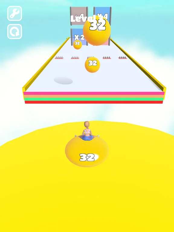 ภาพหน้าจอของ Bouncy Balls !! iPad 