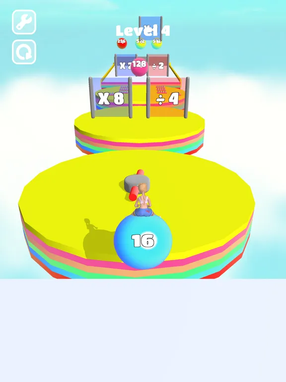 ภาพหน้าจอของ Bouncy Balls !! iPad 