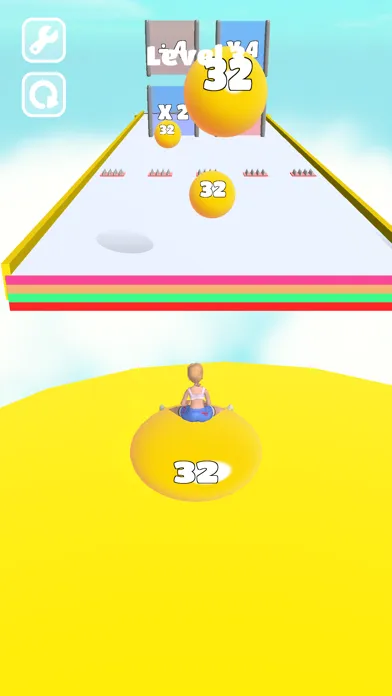 ภาพหน้าจอของ Bouncy Balls !!