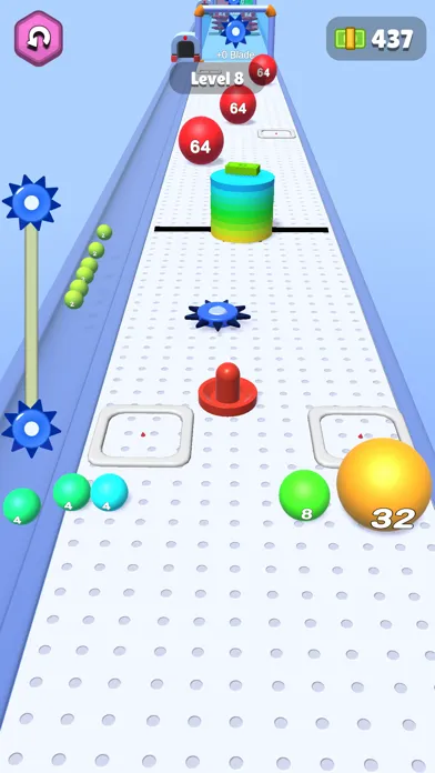 Ảnh chụp màn hình của Clone Hockey Run