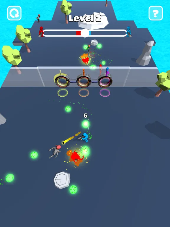 ภาพหน้าจอของ Gambit Race iPad 